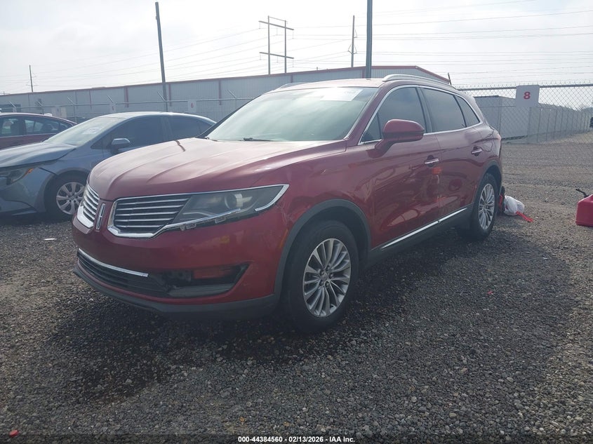 2018 Lincoln Mkx Select