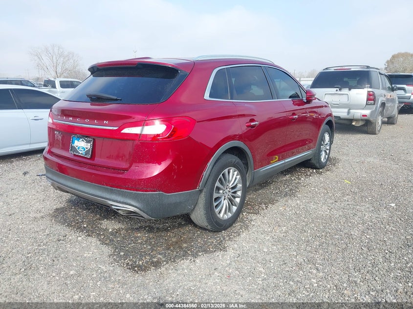2018 Lincoln Mkx Select