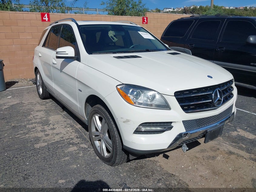 2012 Mercedes-Benz Ml 350 4Matic