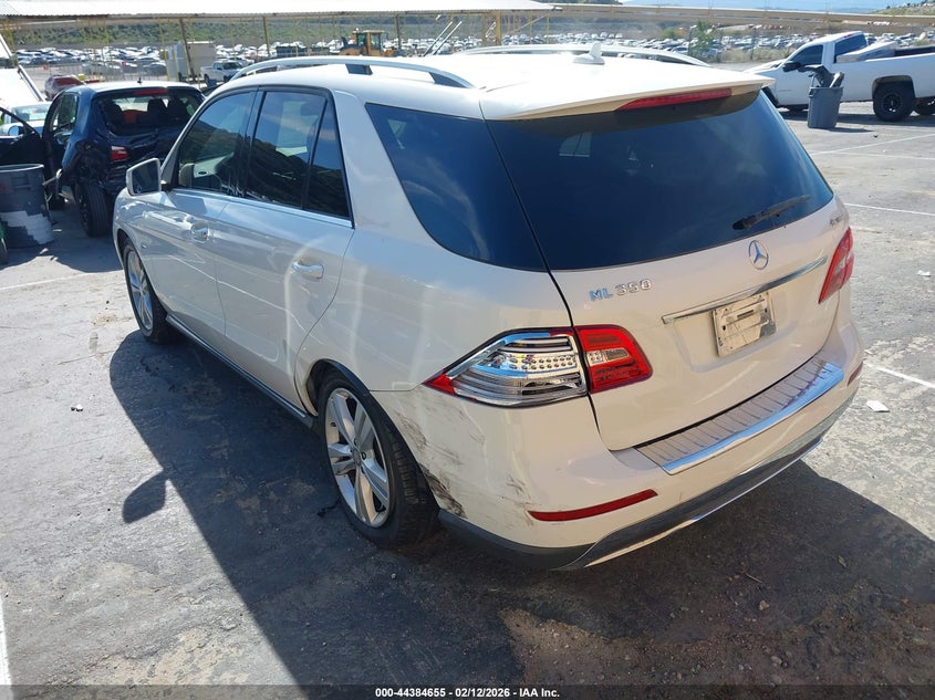 2012 Mercedes-Benz Ml 350 4Matic