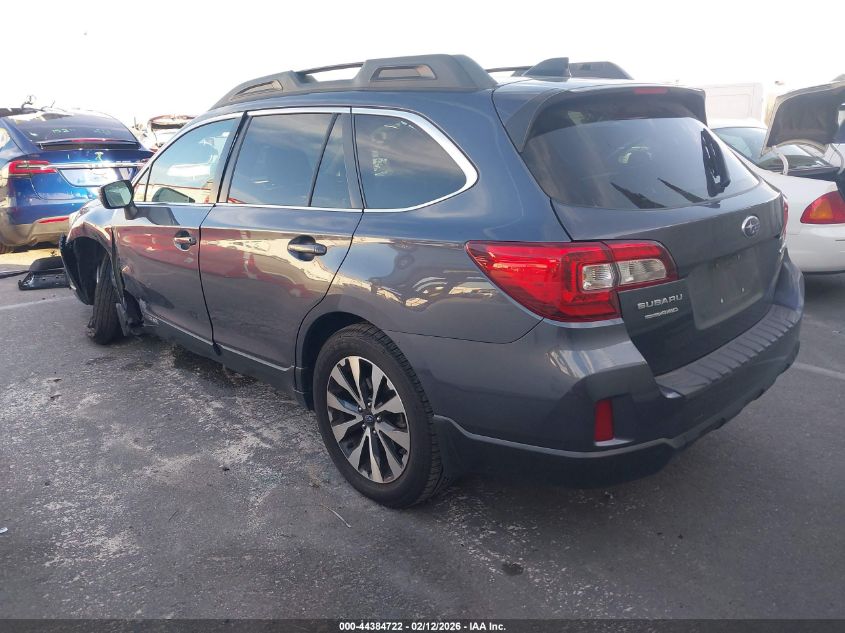 2016 Subaru Outback 2.5I Limited