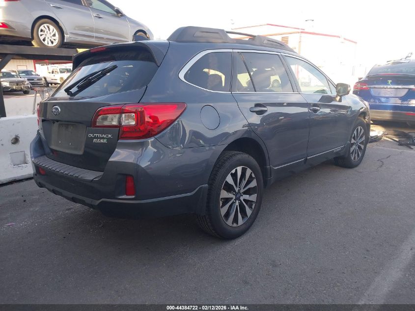 2016 Subaru Outback 2.5I Limited