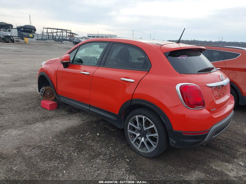 Vin: zfbcfxcb8hp616164, lot: 44881246, fiat 500x trekking fwd 20173