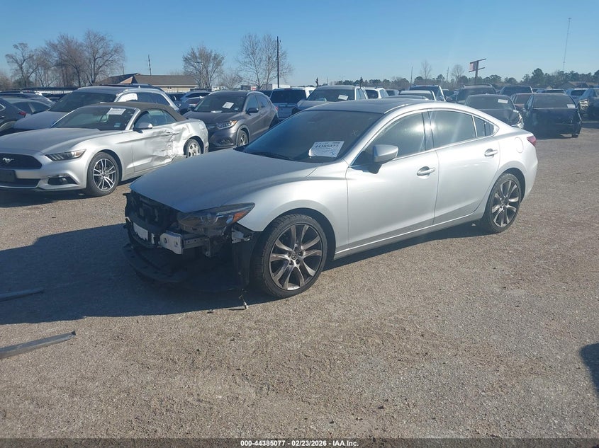 Vin: jm1gj1t55g1447940, lot: 44881586, mazda mazda6 20162