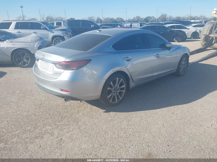 Vin: jm1gj1t55g1447940, lot: 44881586, mazda mazda6 20164