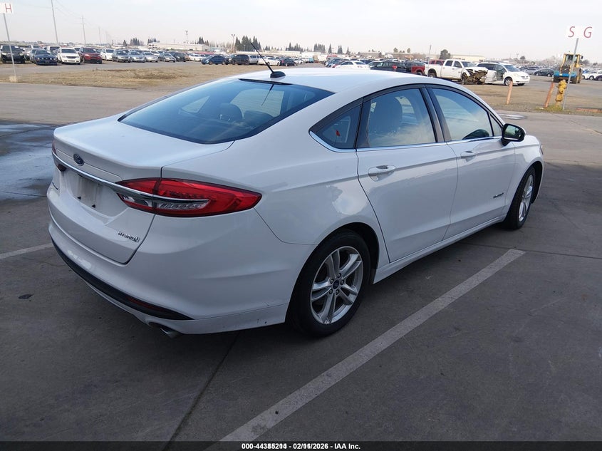 2018 Ford Fusion Hybrid S