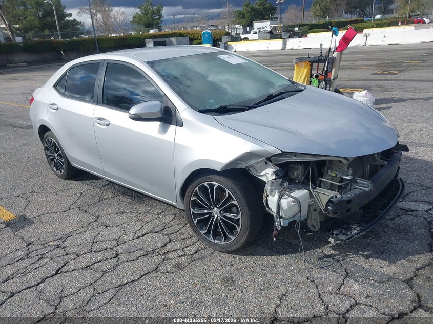 2016 Toyota Corolla S Plus