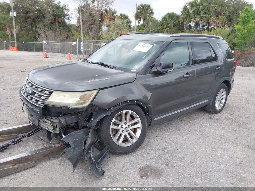 Vin: 1fm5k7d88gga60694, lot: 44881996, ford explorer xlt 20162