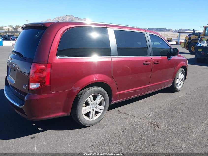 Vin: 2c4rdgcg3jr266598, lot: 44882046, dodge grand caravan sxt 20184