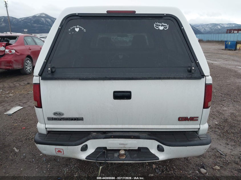 2000 GMC Sonoma Sls VIN: 1GTCS1953Y8288279 Lot: 44385566