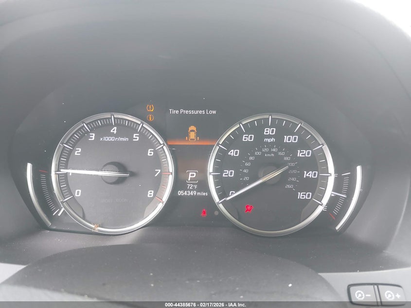 2020 Acura Mdx Standard VIN: 5J8YD4H39LL040062 Lot: 44385676