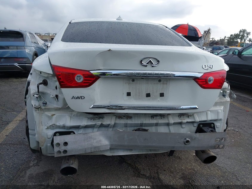 2015 Infiniti Q50 Premium VIN: JN1BV7AR7FM399381 Lot: 44385725