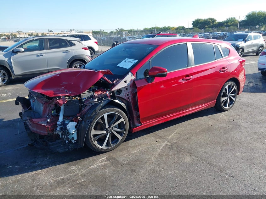 Vin: 4s3gtal66p3720715, lot: 44882461, subaru impreza sport 5-door 20232