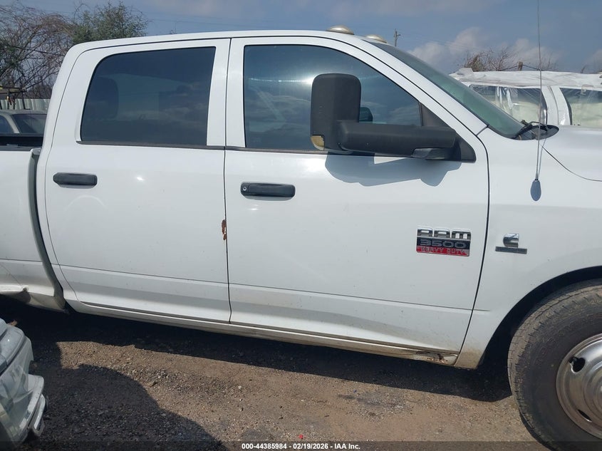 2011 Ram Ram 3500 St VIN: 3D73M4CL3BG524584 Lot: 44385984