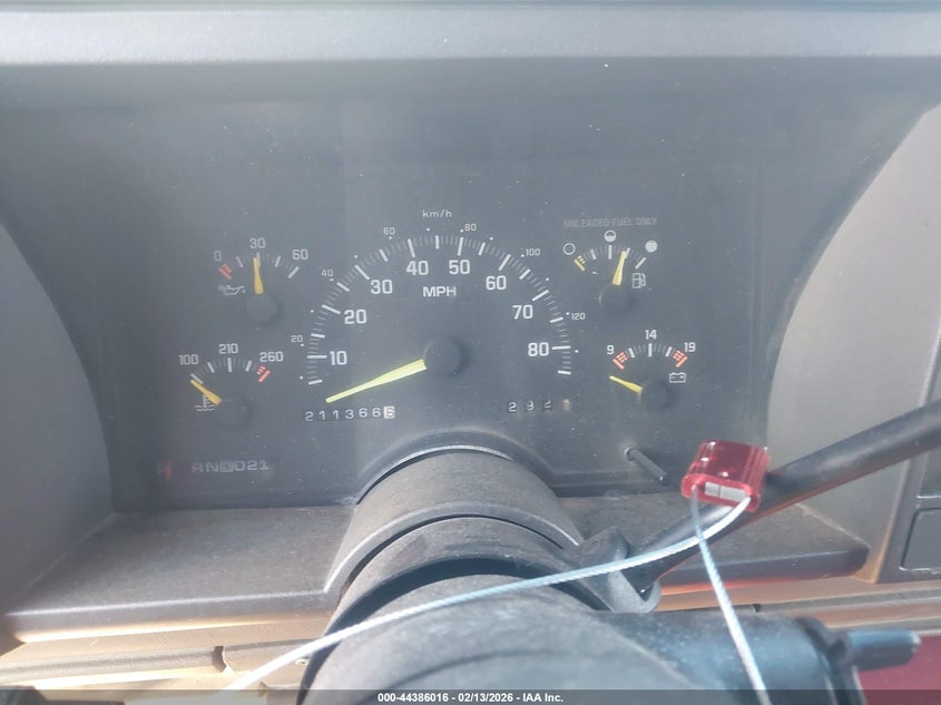 1993 Chevrolet Blazer K1500 VIN: 1GNEK18KXPJ327626 Lot: 44386016