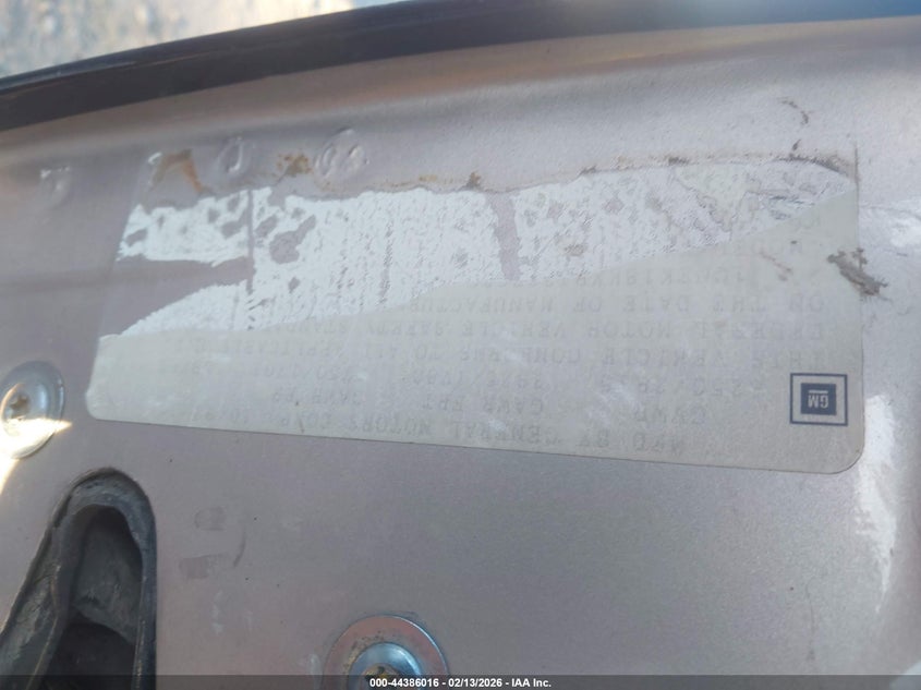 1993 Chevrolet Blazer K1500 VIN: 1GNEK18KXPJ327626 Lot: 44386016