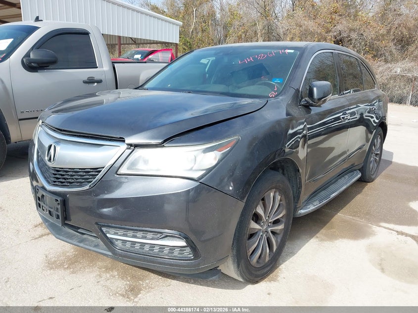 2014 Acura Mdx Technology Pkg W/Entertainment Pkg