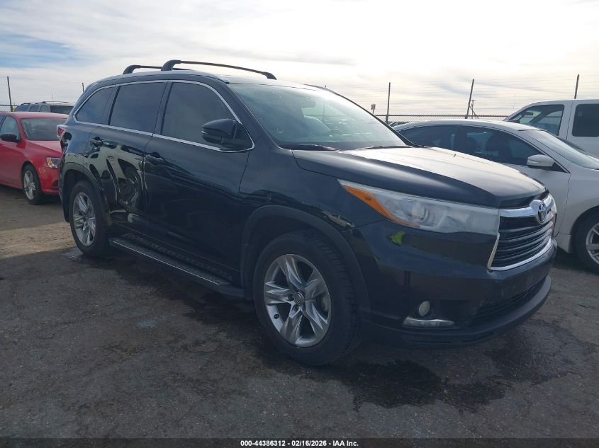 2015 Toyota Highlander Limited V6