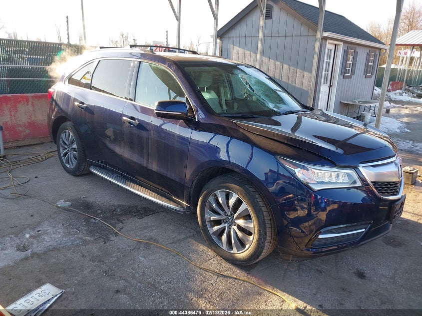 2016 Acura Mdx Technology Entertainment Packages/Technology, Entertainment Acurawatch Plus Packages