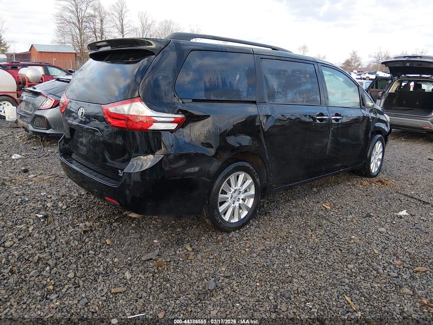 2017 Toyota Sienna Xle Premium 7 Passenger