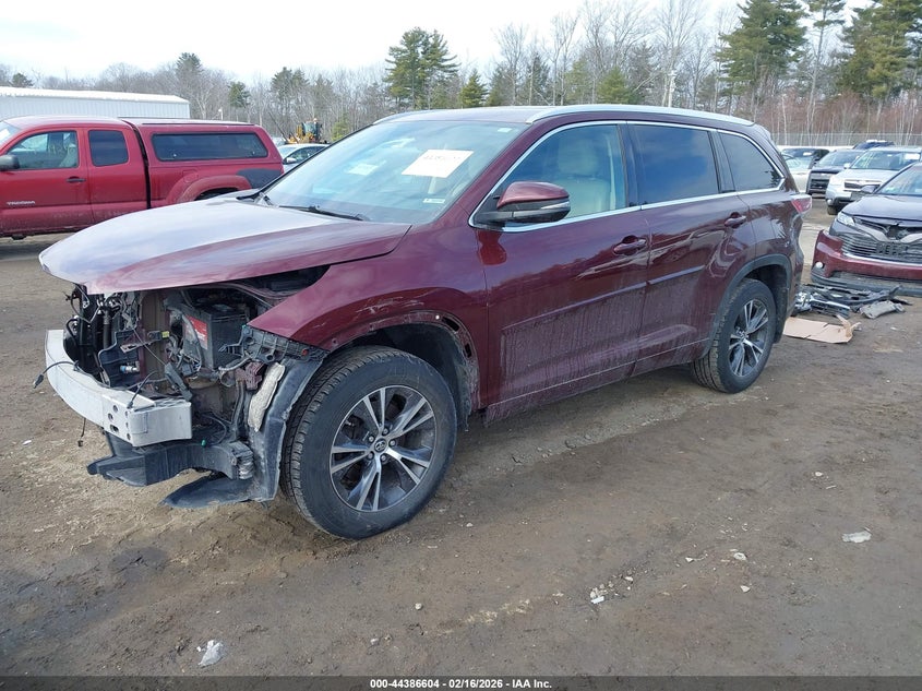 2016 Toyota Highlander Xle V6