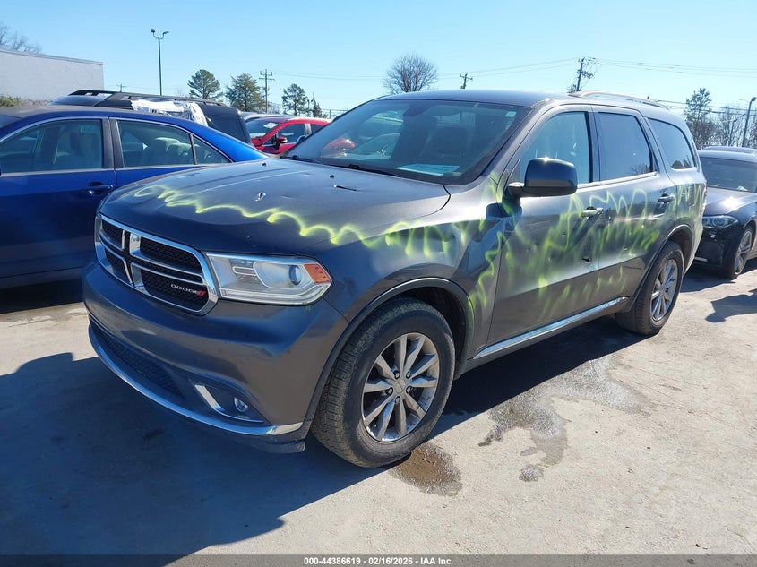 2018 Dodge Durango Sxt Rwd