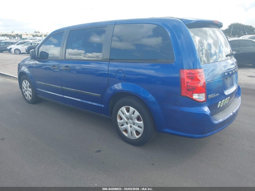 Vin: 2c4rdgbg5dr794827, lot: 44883377, dodge grand caravan american value pkg 20133