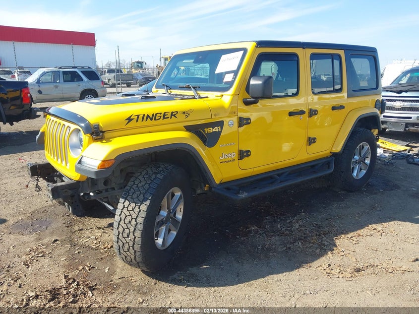 2020 Jeep Wrangler Unlimited Sahara 4X4