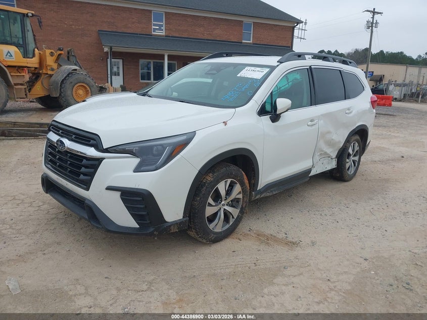 Vin: 4s4wmacd7p3448775, lot: 44883454, subaru ascent premium 8-passenger 20232