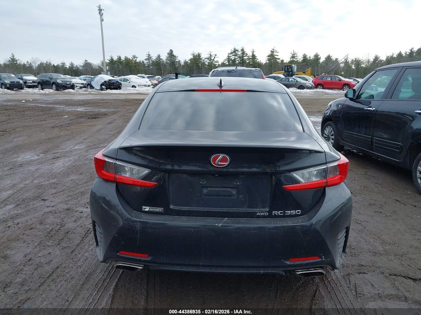 2015 Lexus Rc 350 VIN: JTHSE5BC4F5000835 Lot: 44386935