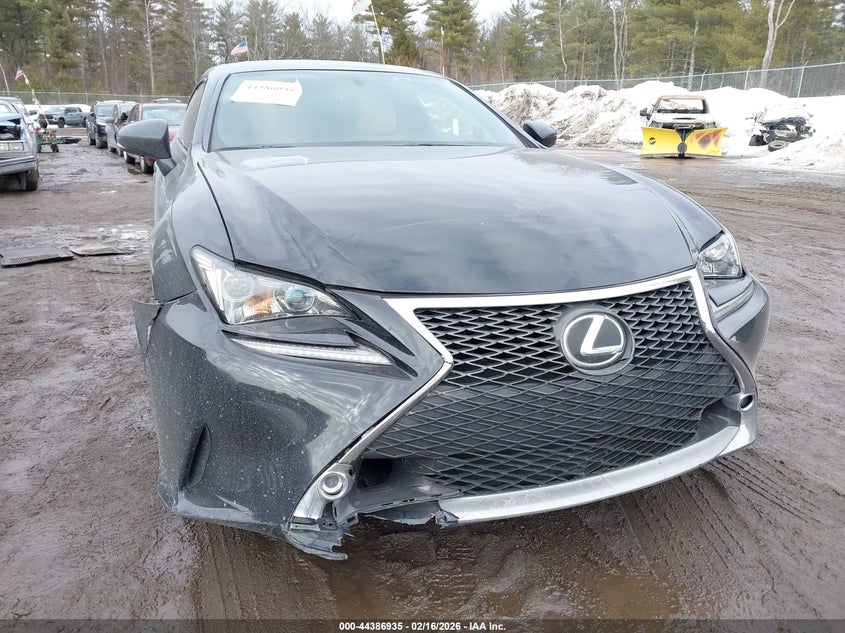 2015 Lexus Rc 350 VIN: JTHSE5BC4F5000835 Lot: 44386935
