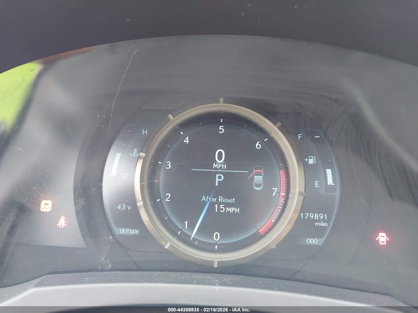 2015 Lexus Rc 350 VIN: JTHSE5BC4F5000835 Lot: 44386935