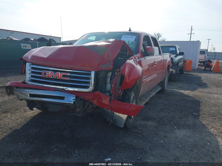 2012 Gmc SIERRA 5.3 1500 Sle red Lot 111044387002 Vin 3GTP2VE70CG166837
