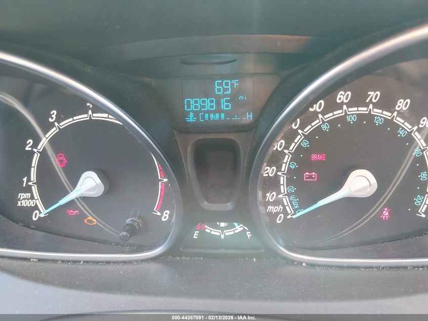 2017 Ford Fiesta Se VIN: 3FADP4BE4HM147434 Lot: 44387091