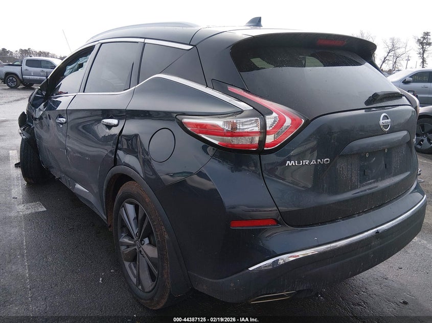 2018 Nissan Murano Platinum/S/Sl/Sv