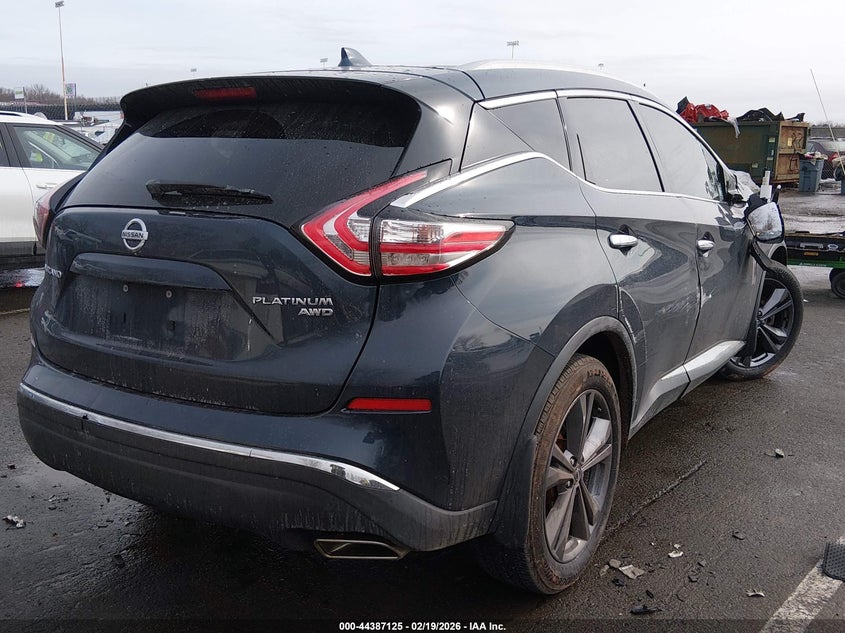 2018 Nissan Murano Platinum/S/Sl/Sv