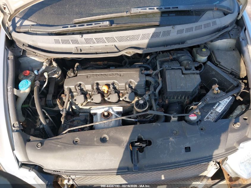 2008 Honda Civic Lx VIN: 2HGFG12668H513162 Lot: 44387193