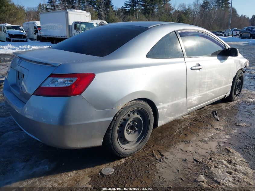 2008 Honda Civic Lx VIN: 2HGFG12668H513162 Lot: 44387193