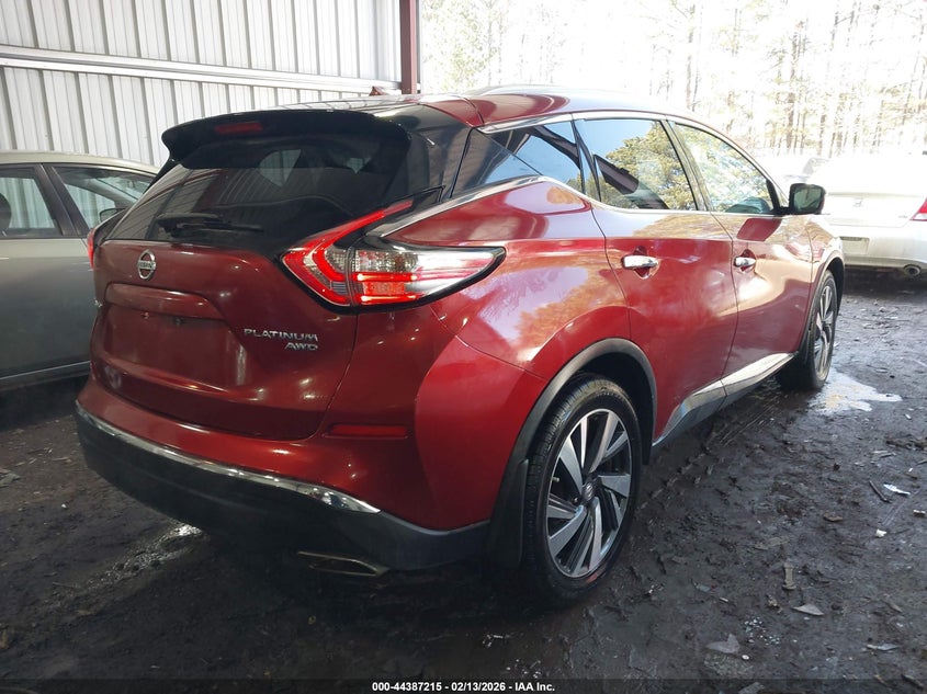 2015 Nissan Murano Platinum