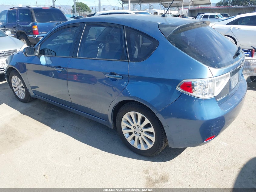 2008 Subaru Impreza 2.5I