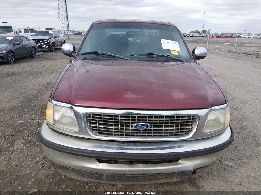 1998 Ford F-150 Lariat/Standard/Xl/Xlt VIN: 1FTZX1761WKB72778 Lot: 44387385