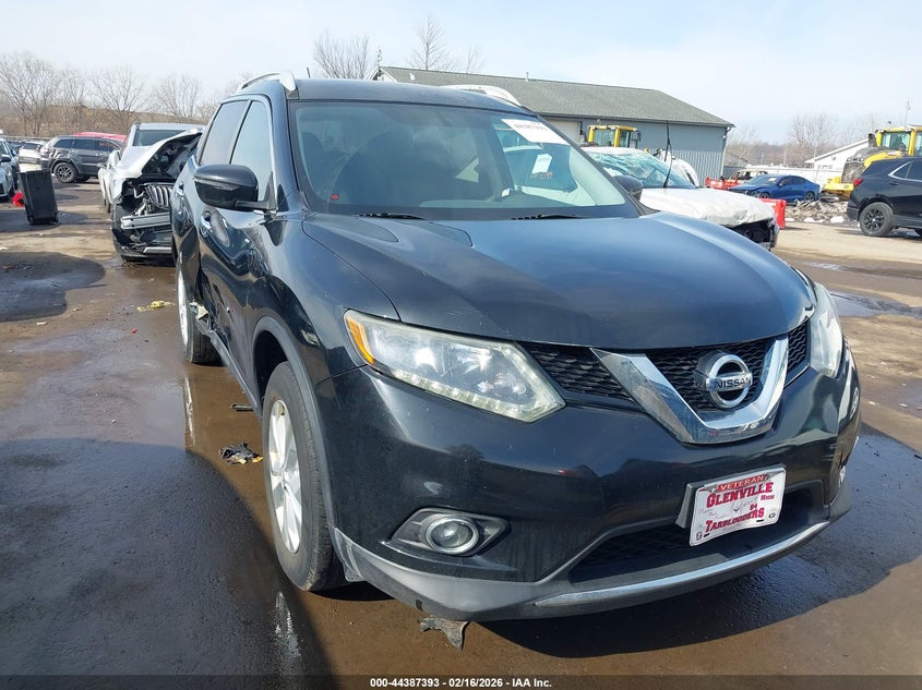 2016 Nissan Rogue S/Sl/Sv