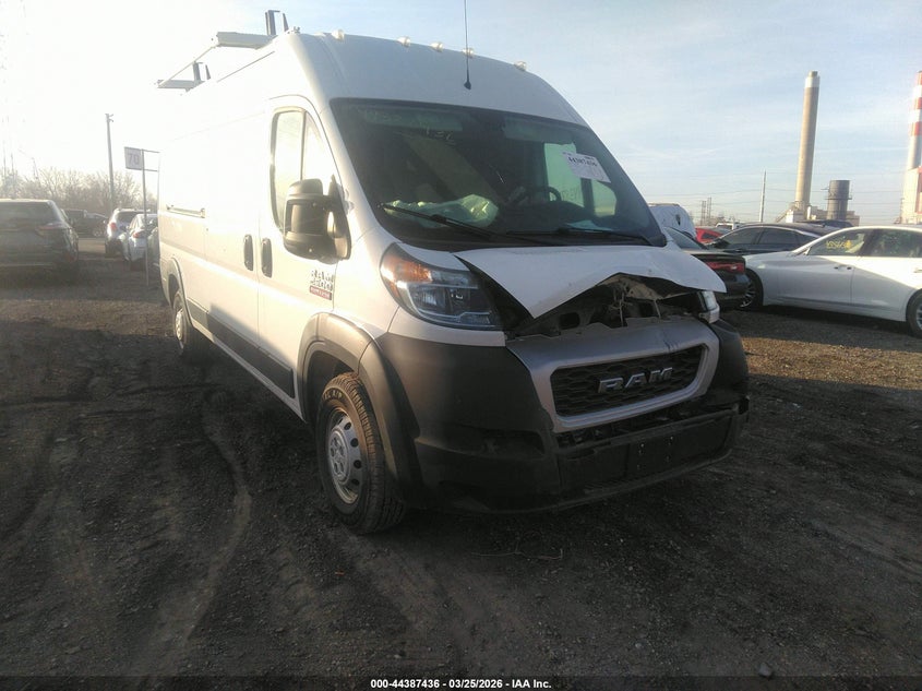 Vin: 3c6trvdgxle101492, lot: 44883990, ram promaster 2500 high roof 159 wb 2020 img_1