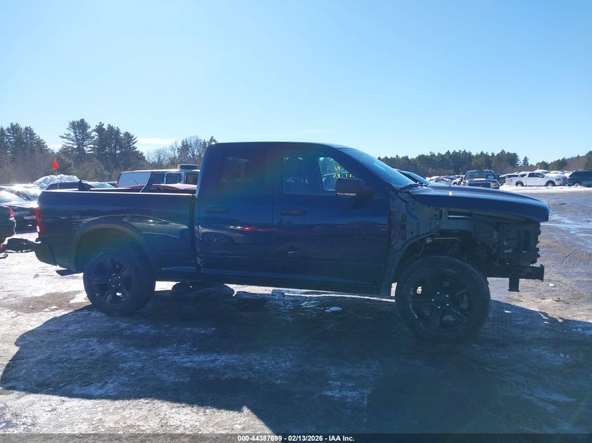 2022 Ram 1500 Classic Warlock 4X4 6'4 Box VIN: 1C6RR7GG3NS188296 Lot: 44387699