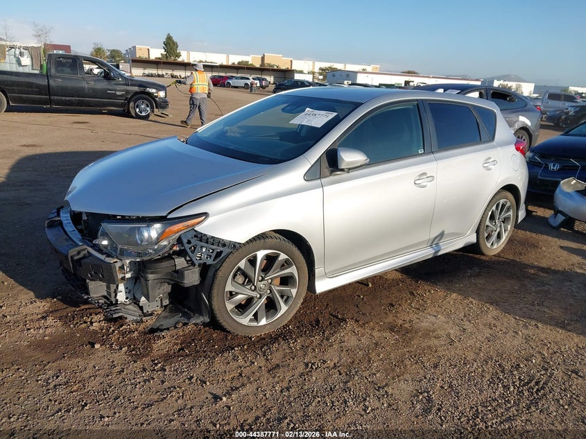 Vin: jtnkarje6jj553909, lot: 44884325, toyota corolla im 20182