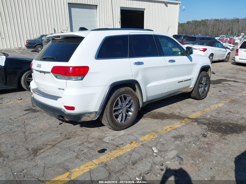 2017 Jeep Grand Cherokee Limited 4X2