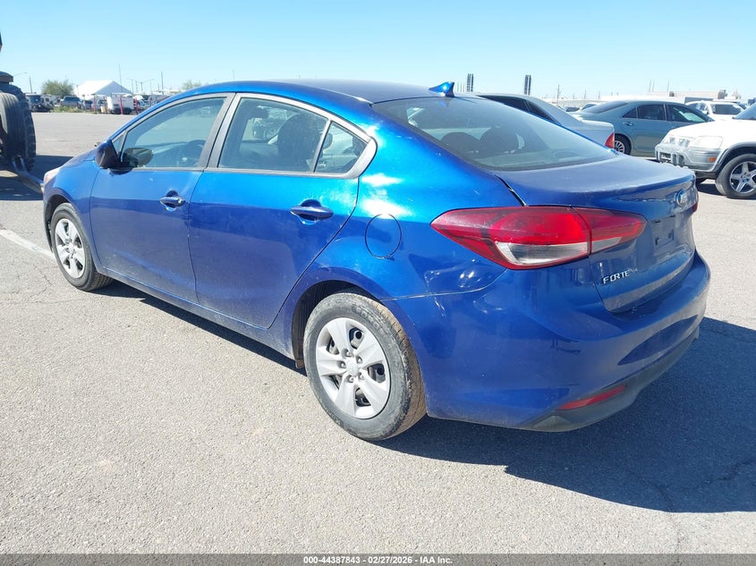 Vin: 3kpfk4a77he107704, lot: 44884397, kia forte lx 20173