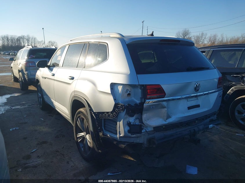 2019 Volkswagen Atlas 3.6L V6 Se W/Technology R-Line