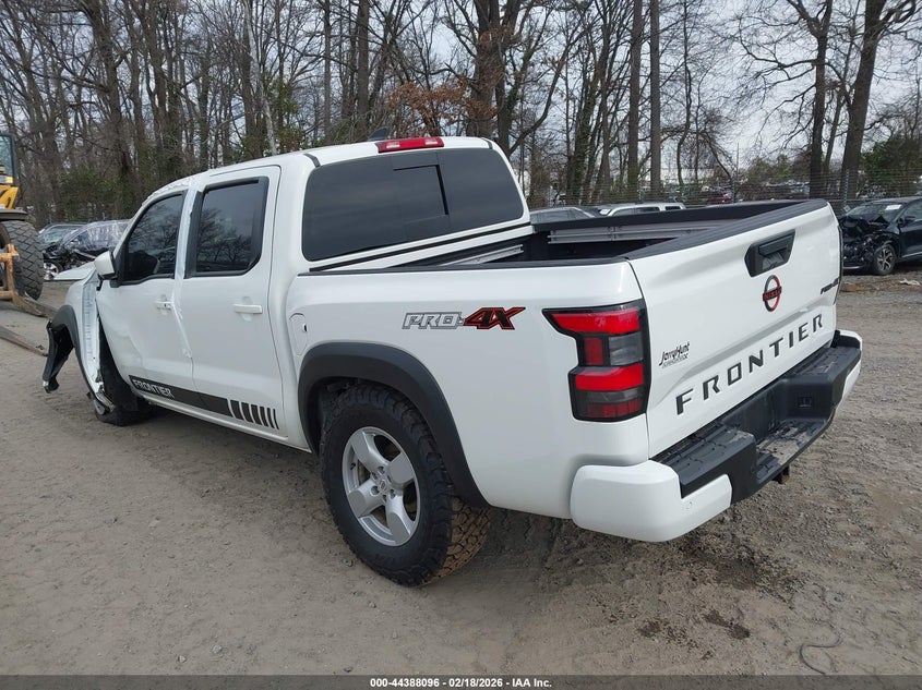Vin: 1n6ed1ek0pn662178, lot: 44884650, nissan frontier pro-4x 4x4 20233