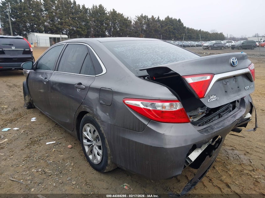 2016 Toyota Camry Hybrid Le